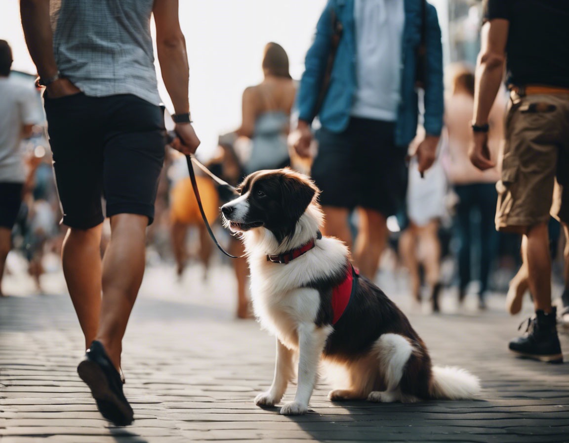 Hundetraining, Hundeschule in der Stadt